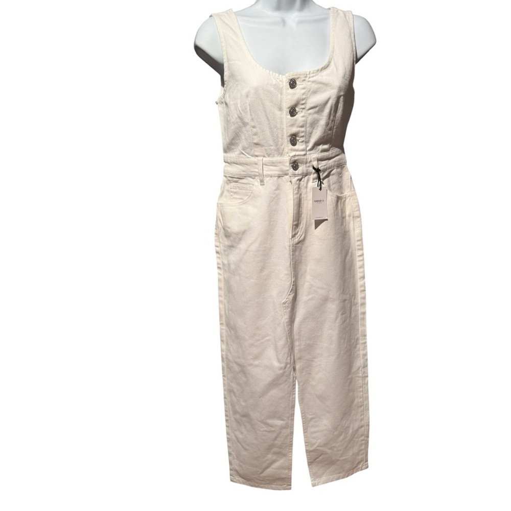 Women's Cream denim dress